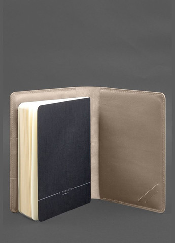 Кожаный блокнот А5 (софт-бук) 9.4 светло-бежевый (A-028799) BlankNote (328961685)