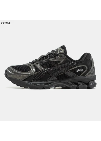 Черные демисезонные кроссовки мужские asics gel-nimbus 10.1 black асикс гель нимбус черные No Brand