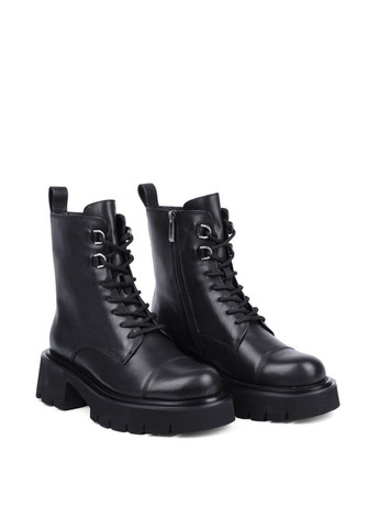 Жіночі Черевики HN523-661-N560K Чорний Шкіра Attizzare (368754187)