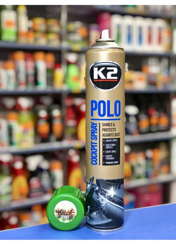 Поліроль панелі Polo Cockpit 750мл Сосна K2 (361078472)