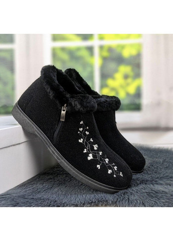 Тапочки чуні жіночі високі на хутрі Gipanis (301127759)