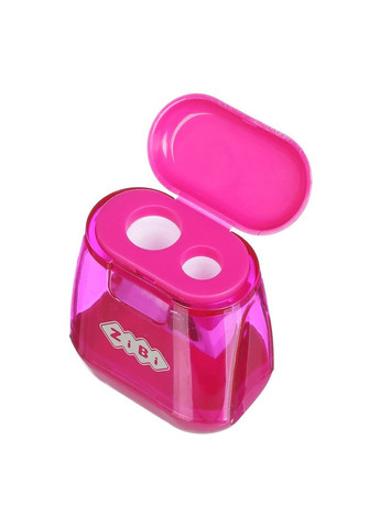 Чинка ZB.5589 COMBI KIDS Line, з контейнером, 2 отвори, пластиковий корпус, Ціна за 1 шт (4823078998460) Рожевий Zibi (326107840)