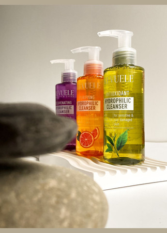 гідрофільний антиоксидантний з екстрактом зеленого чаю 150 мл REVUELE зволоження, заспокоєння, освіження, очищення, протизапальний (308253092)