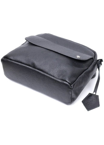 Сумка женская через плечо 755710 черный флотар Grande Pelle (311282013)