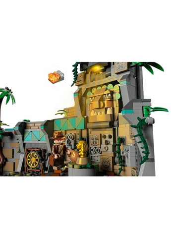 Конструктор Indiana Jones Храм Золотого Ідола 1545 деталей (77015) Lego (281425545)