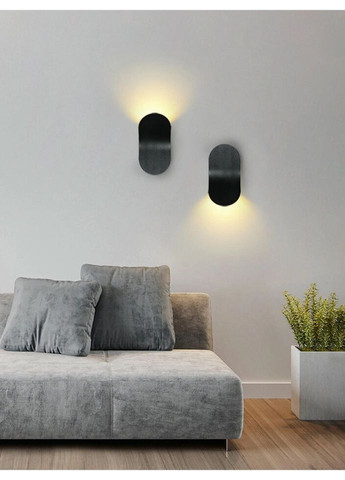 Бра LED 27536 Чорний 18х10х9 см. Sunnysky (335972295)