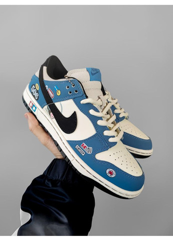 Білі Осінні кросівки чоловічі nike sb dunk low jackman wheels lux найк сб данк No Brand