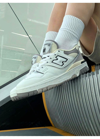 КРОСІВКИ ЖІНОЧІ NEW BALANCE 550 SALT AND PEPPER НЬЮ БЕЛАНС 550 No Brand білі демісезони (367174843)