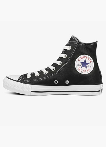 Чорні всесезонні кеди унісекс chuck taylor all star black 132170c Converse