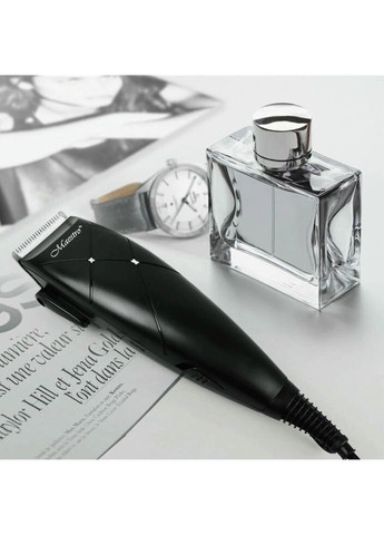 Машинка для стрижки волосся MR-654C-BLACK 15 Вт чорна Maestro (321980419)