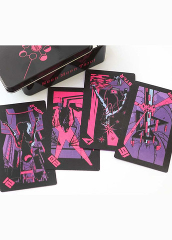 Карти Таро Неонового Місяця Neon Moon Tarot No Brand (372446824)