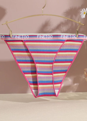 Жіночі бавовняні трусики сліпи з відкритими стегнами Happy Time (1102-48) Finetoo (299398561)