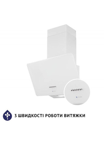 Вытяжка HDN 5224 WH 700 LED MINOLA (360608227)