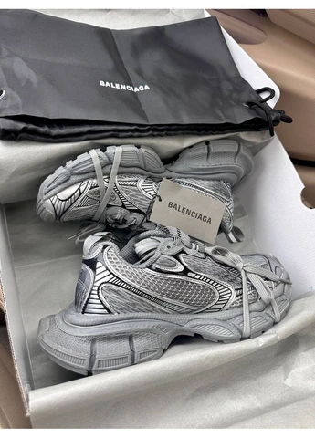 Сірі кросівки чоловічі balenciaga 3xl graphite grey баленсіага сірі демісезон No Brand