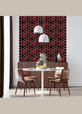 Декоративная ПВХ плитка на самоклейке 280х300х5мм Соты, цена за 1 шт. (СПП-503) SW-00000667 Sticker Wall (327429470)