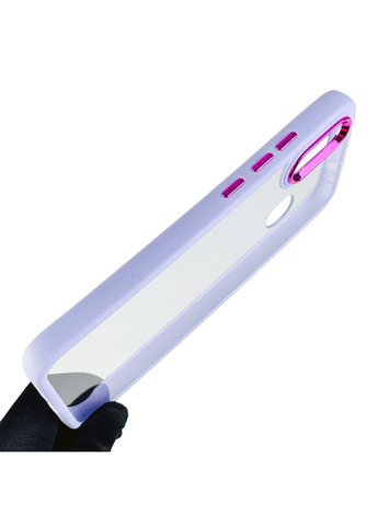 Чохол для Redmi Note 7 Pro з кольоровими високими бортами на редмі нот 7 про бузковий Xiaomi (366021171)