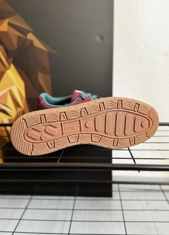 Бордовые всесезонные кроссовки Puma Delphin Violet