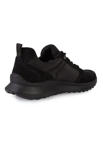 Черные демисезонные кроссовки мужские бренда 9200474_(1) ModaMilano