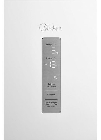 Холодильник MDRB470MGF01O (, дисплей) Midea