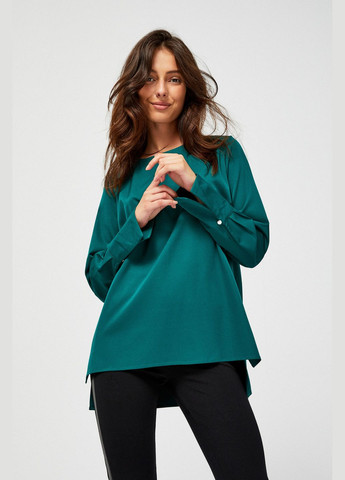 Зелёная блуза Moodo