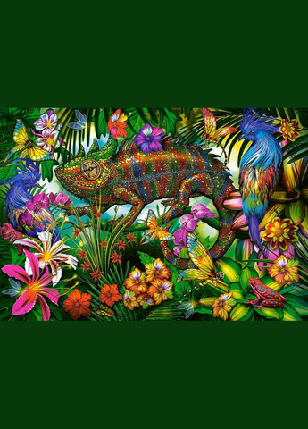 Пазл 1500 ел. " " (Польща) / Різнокольоровий хамелеон Castorland (342417330)