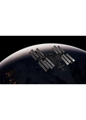 Коллекционная модель-конструктор Astronaut's Lodge Космическая станция МКС, механическая () Metal Time MT017 (370499091)