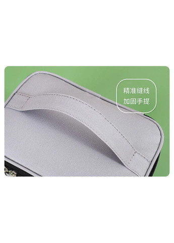 Зручна аптечка середнього розміру у формі валізки сіра No Brand (326487937)