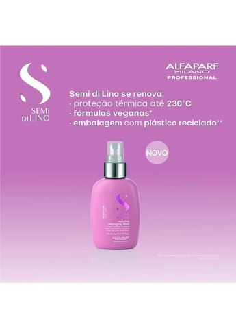 Незмивний флюїд для розплутування сухого волосся Semi di Lino Moisture Nutritive Detangling Fluid 125ml (1178084-191380) Alfaparf (368624768)