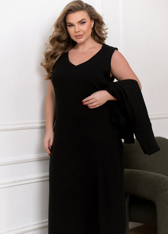 Костюм жіночий демісезонний з ангори (светр + сукня) No Brand (314871077)