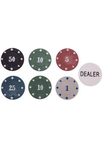 Набор для покера в металлической коробке IG-3008 120 фишек SP-Sport (323217094)