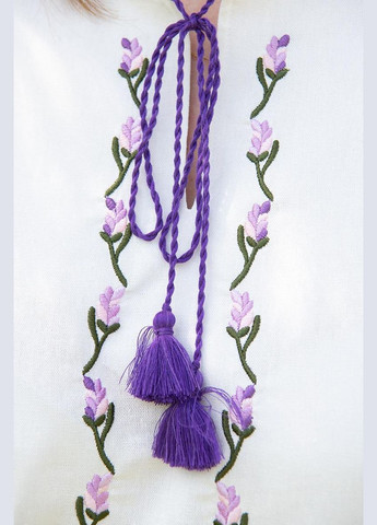 Молочная женская вышиванка нежные цветы лен молочная Україна лен (314713639)