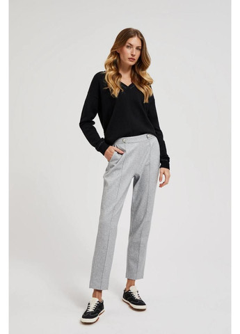 Чорний зимовий светр Moodo