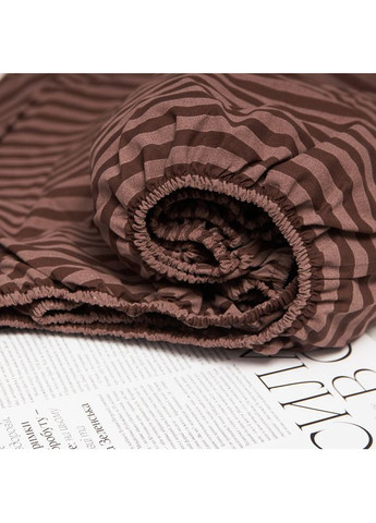 Простынь на резинке Бязь Gold Люкс 160х200х25 см (MS-850001194) Moon&Star Espresso Lines (356682150)