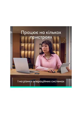 Мишка (910-007604) Logitech Mobi Fold Bluetooth Graphite (399995906)