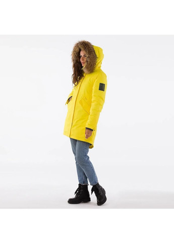 Жовта пальто зимове vivian 1, р.3xl, жовтий () Huppa 12498120-70002-3XL