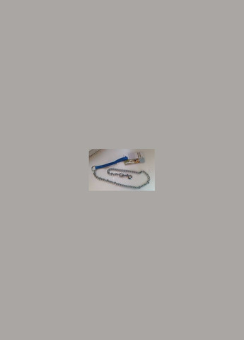 Повідецьметалевий ланцюг для собак 1 м х 3 мм, нейлон синій, 025301 Croci (278309203)