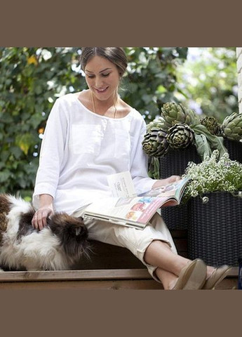 Вазон Cylinder Planter L 39 л сірий Keter (316612825)