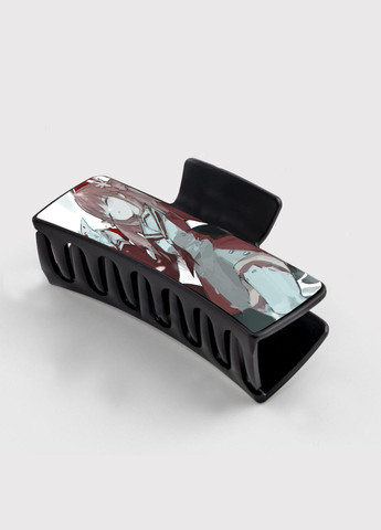 Заколка крабик для волосся Аніме Бездарна Нана #0008 чорний No Brand (315630593)