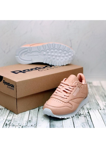 КРОСІВКИ ЖІНОЧІ REEBOK CLASSIC PINK WHITE 2 РІБОК No Brand рожеві демісезони (368888223)