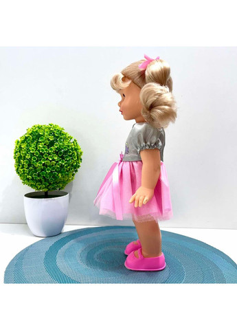 Лялька розмовляє українською мовою Даринка ходить співає пісні 33см Рожева ( M 5809 I UA) No Brand (363263539)