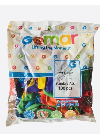 Латексна куля 7"(18см) пастель асорті Gemar Gemar Balloons (302312631)