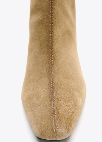 Бежевые демисезонная ботильоны Zara