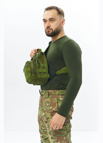 Сумка слинг зеленая No Brand (334193565)