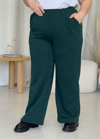 Жіночі трикотажні широкі штани палаццо пояс на резинці Merlini Сімпоне (303988916)