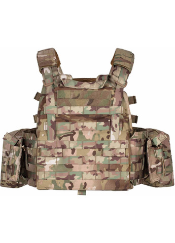 Плитоноска 2Е Тип 1 с карманами для боковой защиты и итогами Молле (MILPLACARR1-MC) 2E (362731900)