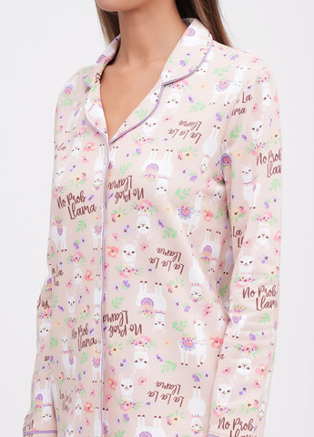 Пісочна зимня піжама Lucci