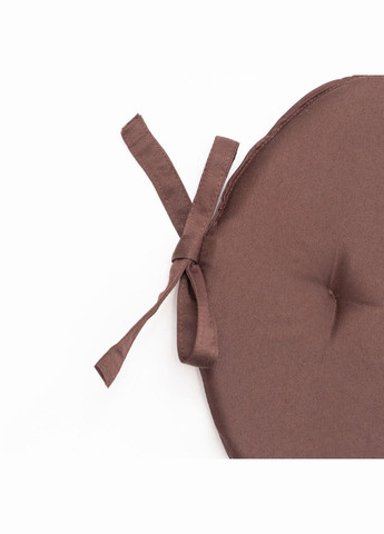 Подушка для стула Ø 30х3 см коричневый No Brand (324830273)