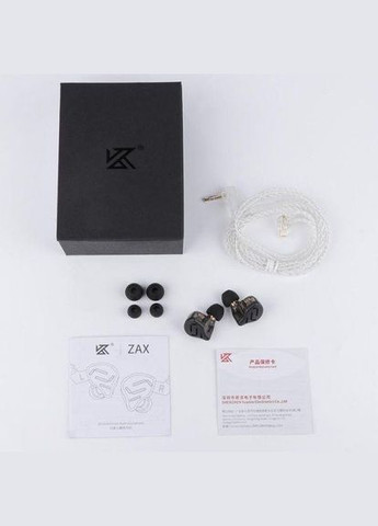 Навушники з мікрофоном ZAX Mic Black Knowledge Zenith (314865680)
