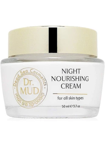 Dr. Mud Нічний живильний крем для обличчя Night Nourishing Cream 50ml (2-970053) — Крем, Ізраїль (380150347)