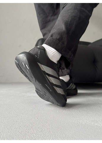 Кросівки жіночі і чоловічі adidas Adizero Evo SL Black Silver | Адідас Адізеро Ево чорні демісезони (372129274)